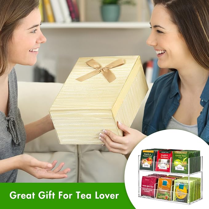 BEYGORM Acrylic Tea Bag Organizer - Image 6