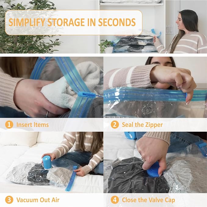 22 Pack Vacuum Storage Bags - Image 7