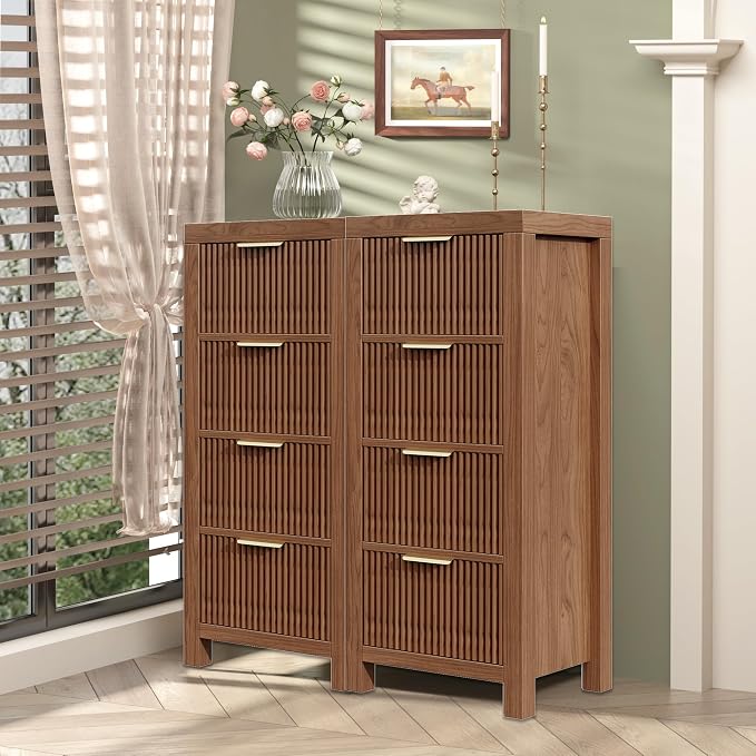 Modern 8-Drawer Solid Wood Dresser - Image 7