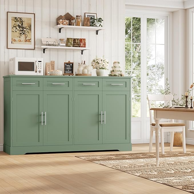 HOSTACK 60" Large Buffet Sideboard - Image 5