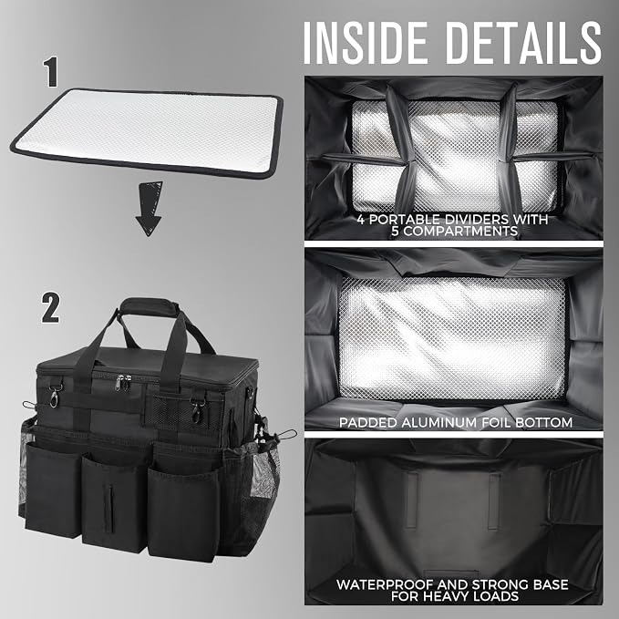 Rolling Cleaning Caddy Bag - Image 4