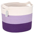 Sea Team Oval Large Cotton Rope Woven Storage Basket by SeaTeam