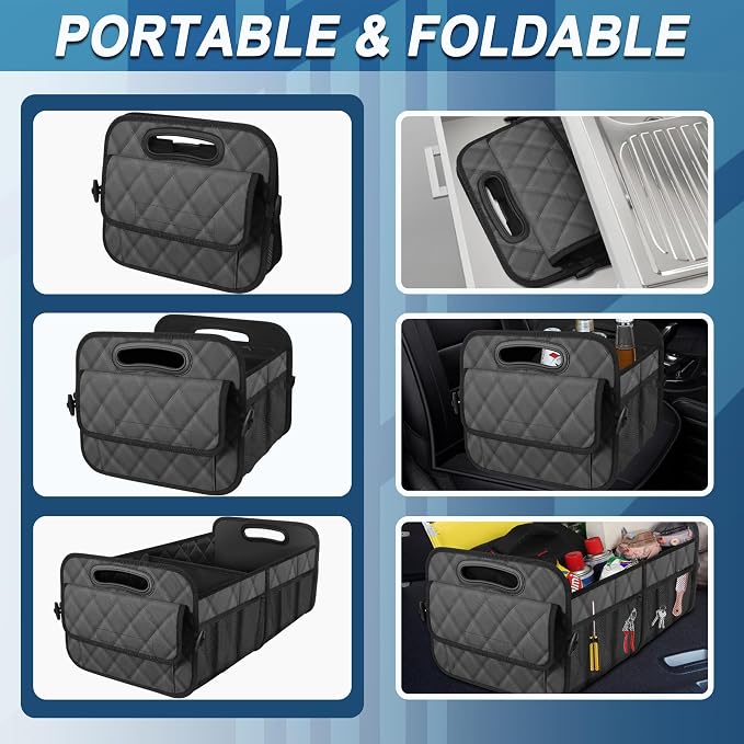 Deosk Car Trunk Organizer for SUV, Car Organizers and Storage - Image 4