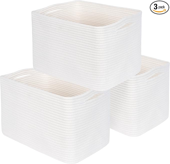 MINTWOOD Design 3-Pack Storage Baskets by MINTWOODDesign