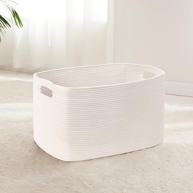 45L Small Baby Girls Laundry Basket by SunNewt