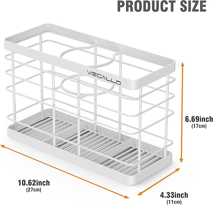 Hair Tool Organizer, Curling iron stands, Bathroom Organizer Basket Hair - Image 5