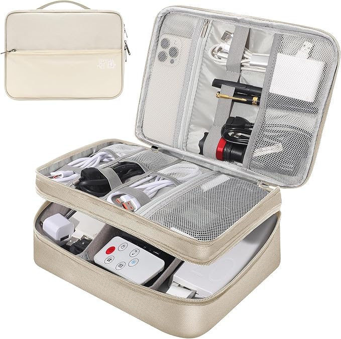 CILLA Electronic Organizer Travel Case, Travel Cord Organizer Case Portable by CILLA