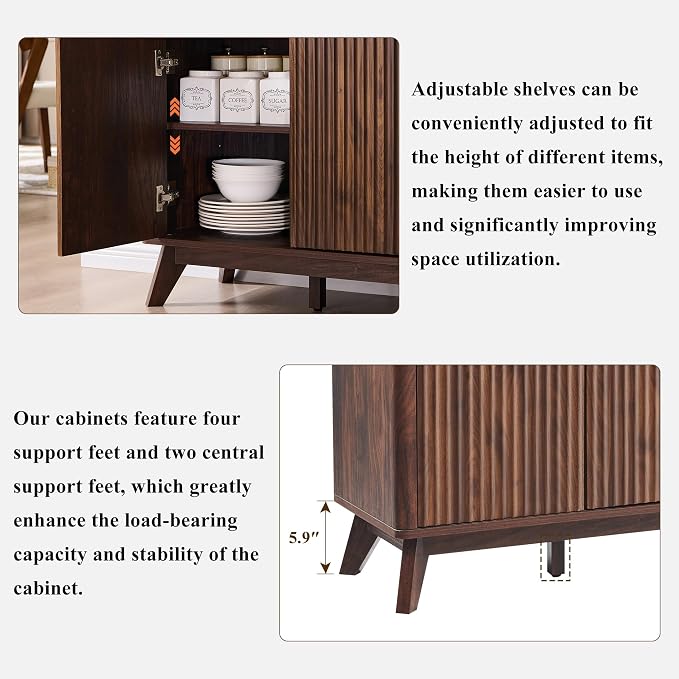 OKD Fluted Storage Cabinet - Image 5