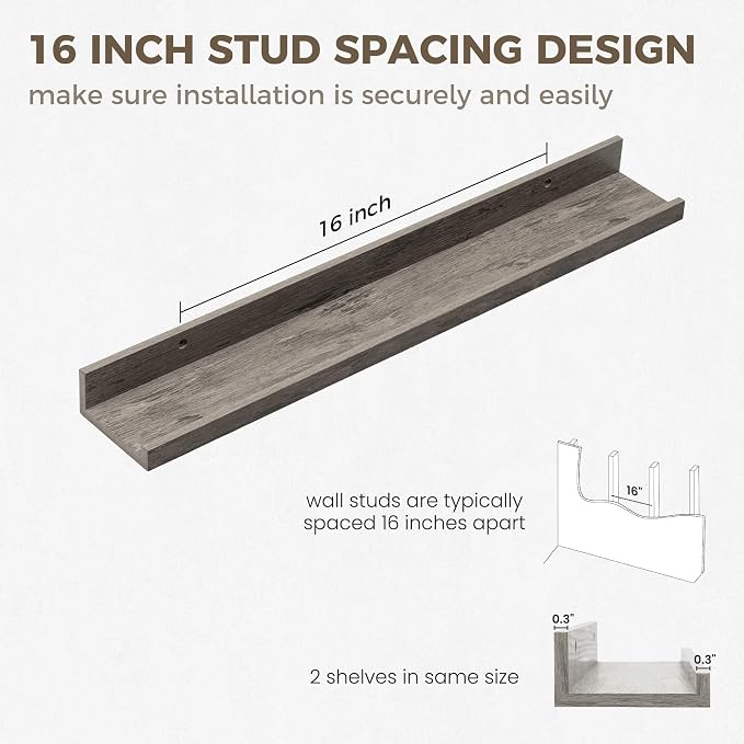 Axeman Floating Shelves for Wall - Image 4