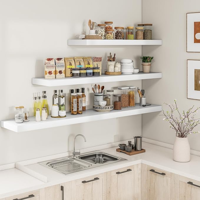 RICHFOCUS 72Inch Floating Shelves - Image 5