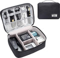 Electronics Organizer Travel Cable Organizer Bag Waterproof Portable Digital by YOUBDM