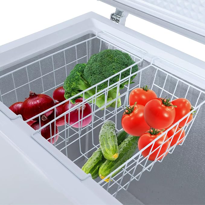 Chest Freezer Baskets 20.5 Inch, Chest Freezer Organizer Bins Metal Wire - Image 6
