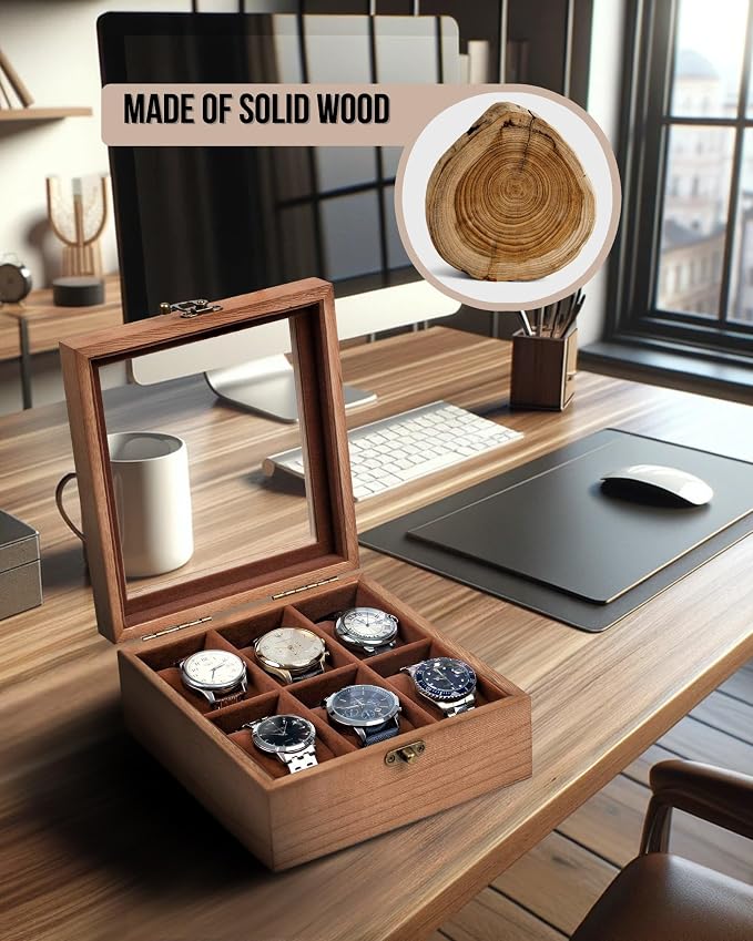Watch Box, Watch Case for Men Women - Image 7