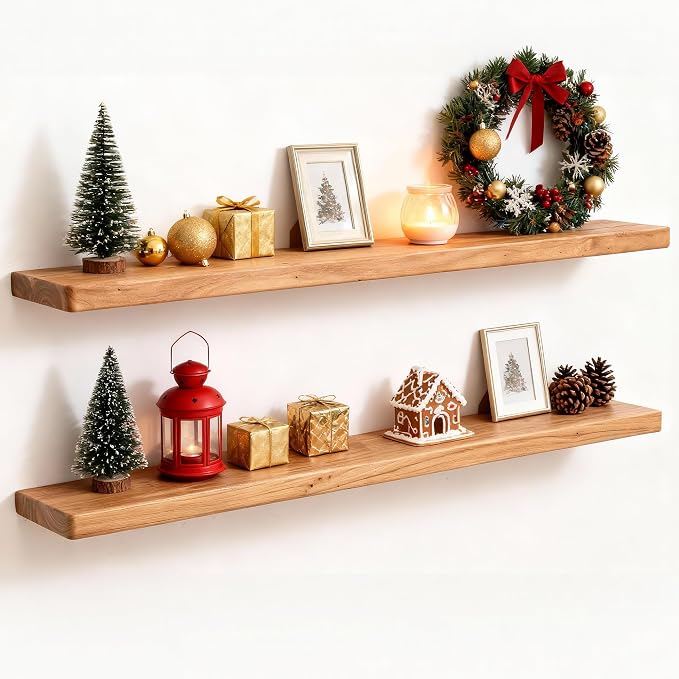 Fun Memories 36 Inch Floating Shelves by FunMemories