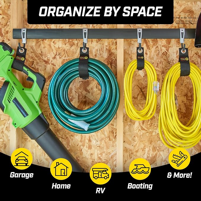 Heavy-Duty Wrap-It Storage Straps, Cord Wrap Keeper, Cable Straps - Image 8