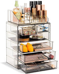 Sorbus Acrylic Makeup Organizer Set, 6-Drawer Vanity & Countertop Cosmetic by Sorbus