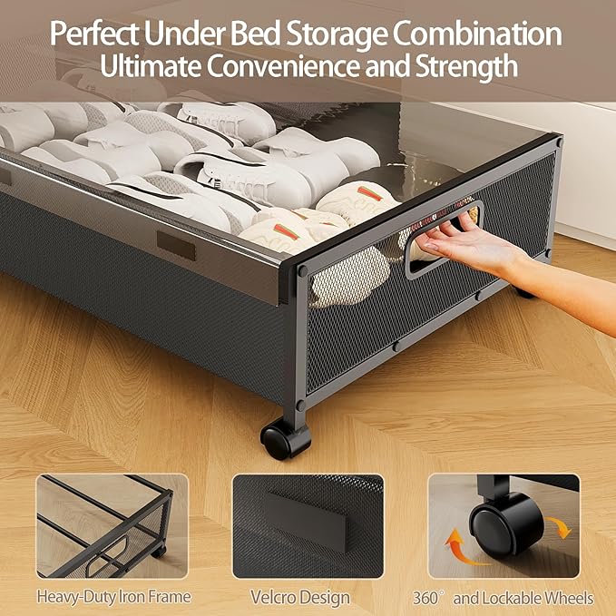 KITHELP Under Bed Storage Containers - Image 5
