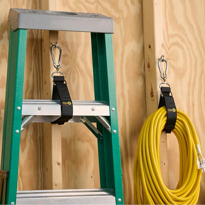 Hook 'n Hang Wrap-It Storage Straps - Image 4