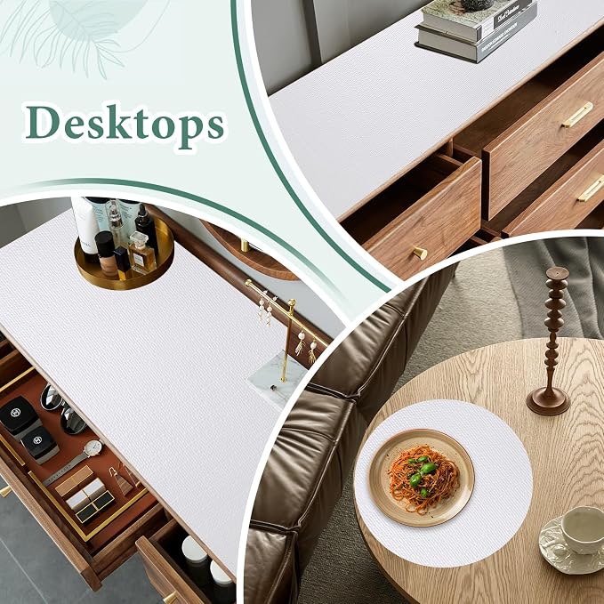 Drawer and Shelf Liner for Kitchen Cabinet: 17 in X 20 Ft Non Slip Waterproof - Image 8