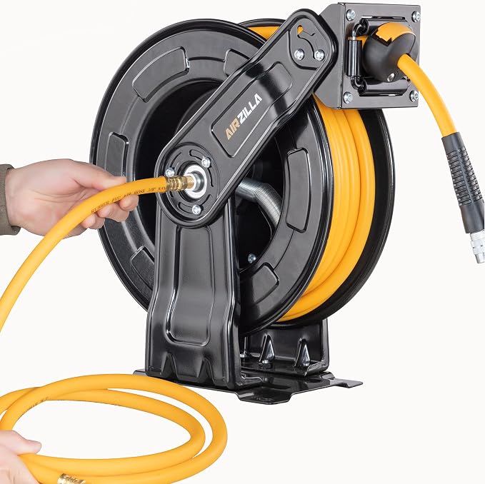 Premium Steel Retractable Air Hose Reel - Image 9