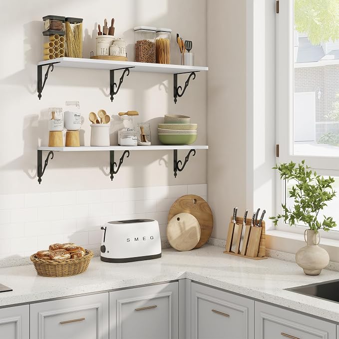RICHFOCUS 12 Inch Deep Floating Shelves - Image 3