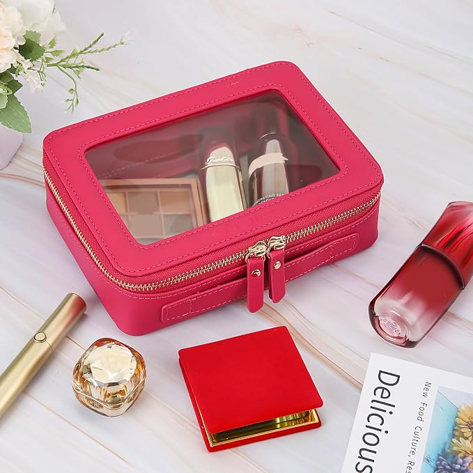 Aveniee Clear Makeup Bag Organizer, Travel Toiletry Bag - Image 3