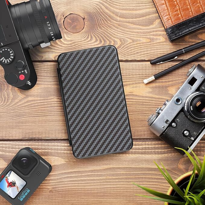 HEIYING Memory Card Case for SD/TF Cards, Portable SD Card Holder Storage Case - Image 7