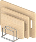 Cutting Board Organizer Stand Holder, 304 Stainless Steel Chopping Board Holder by KORRTFID