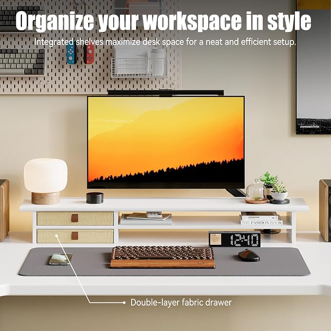Dual‑Tier Monitor Stand Riser - Image 3