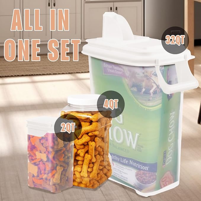 Buddeez Pet Food Storage Solution - 32QT - Image 3