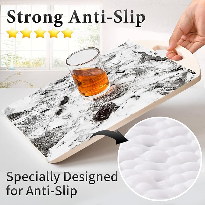 Drawer and Shelf Liner for Kitchen Cabinet: 12 in X 20 Ft Non Slip Waterproof - Image 2
