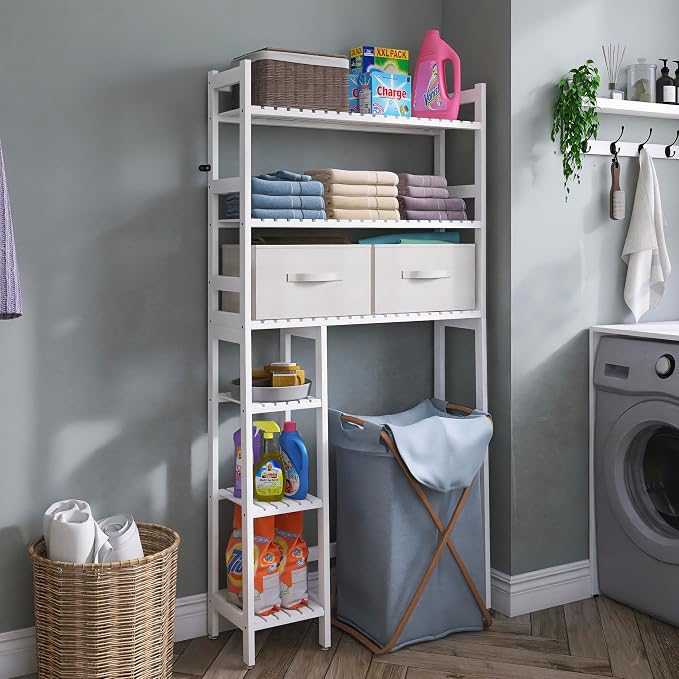 SMIBUY Over The Toilet Storage - Image 4