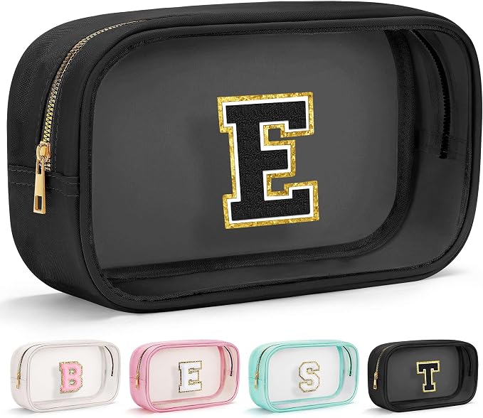 YOOLIFE Initial Make Up Bag Travel Toiletry Bag by YOOLIFE