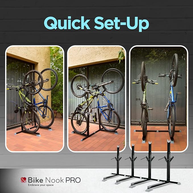 Bike Nook Pro Stand & Vertical Storage Rack - Image 8