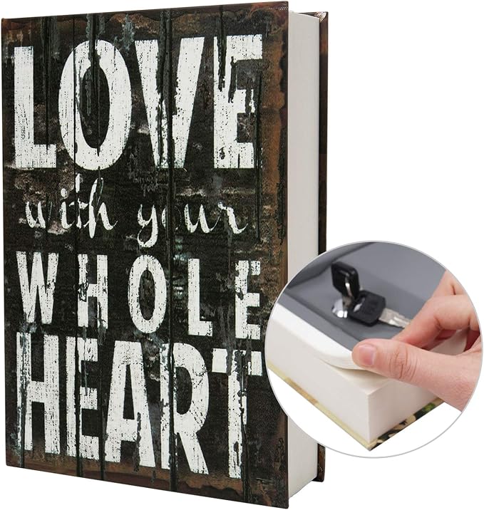 Real Paper Transfer Book Safe, Hollow by PACOLO