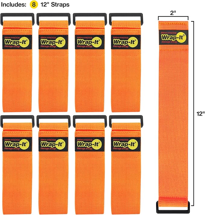 Super-Stretch Wrap-It Storage Straps - Image 3