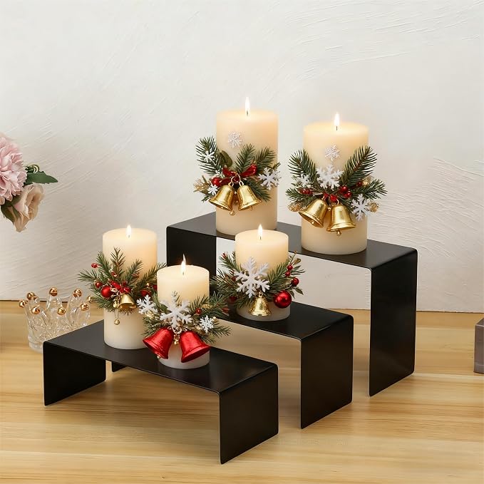 Purse Display Stand Handbag Display Stand Black Stainless Steel Display Risers - Image 4