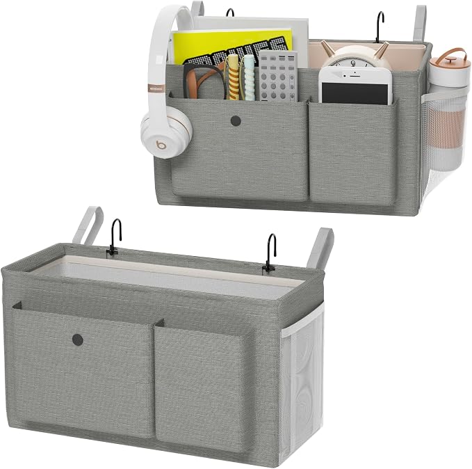 Bedside Caddy Bedside Organizer by Edudif