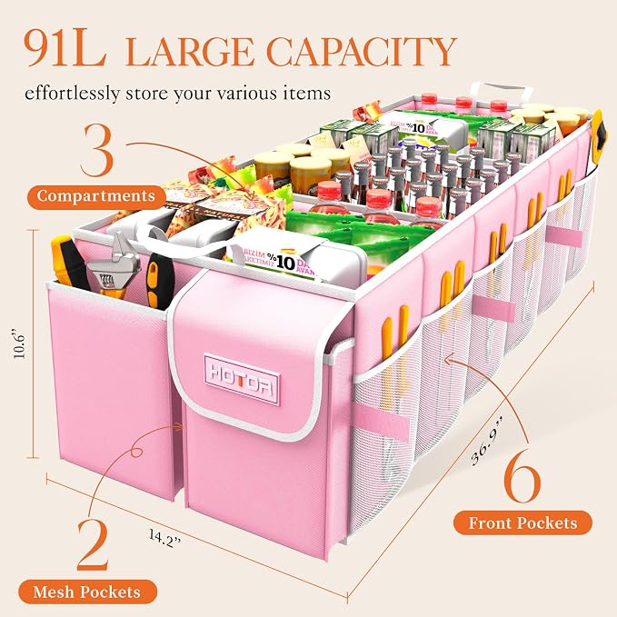 HOTOR Trunk Organizer for suv - Image 2