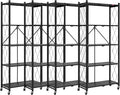 DEANIC 5 Tier Foldable Storage Shelves by ShowNow