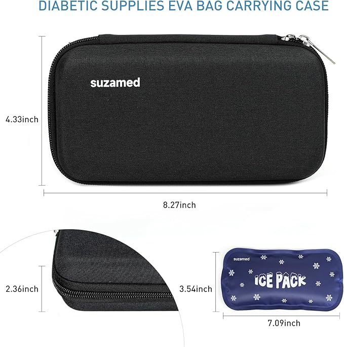Insulin Cooler Travel Case, EVA Insulation Travel Medicine Kit - Image 5