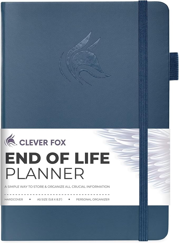 Clever Fox End of Life Planner – Final Arrangements Organizer by CleverFox
