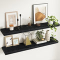 Fun Memories 48Inch Floating Shelves, 9.3Inch Deep Rustic Wall Shelves by FunMemories