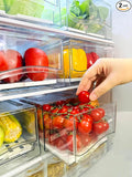 Refrigerator Organizers and Storage Drawer, Stackable Fruit Storage Containers by Unknown