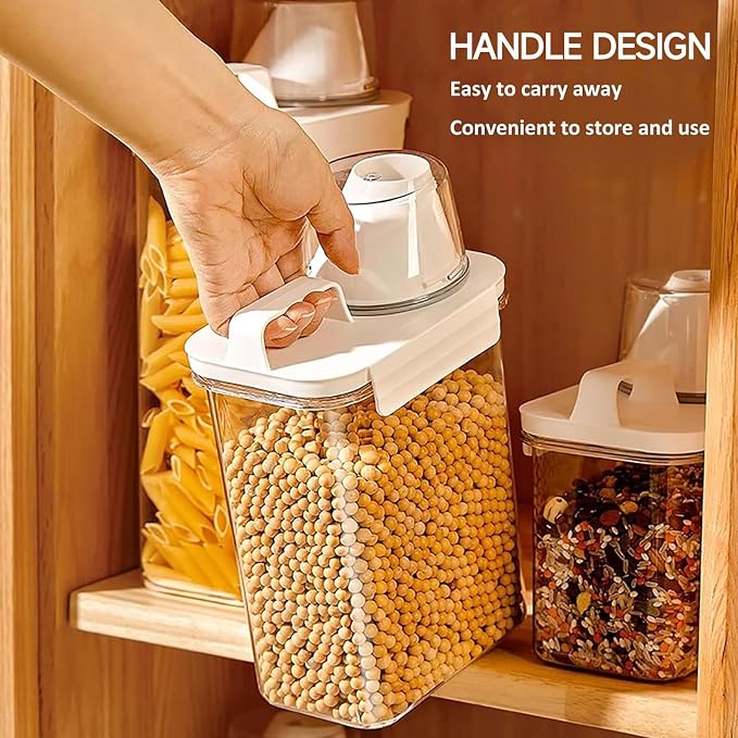 Storage Cereal Organizers Containers Sets, Food Grade BPA free PET Material - Image 8