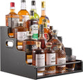 4-Tier Liquor Bottle Display Shelf, Coffee Syrup Rack Organizer, Water Bottle by Unknown