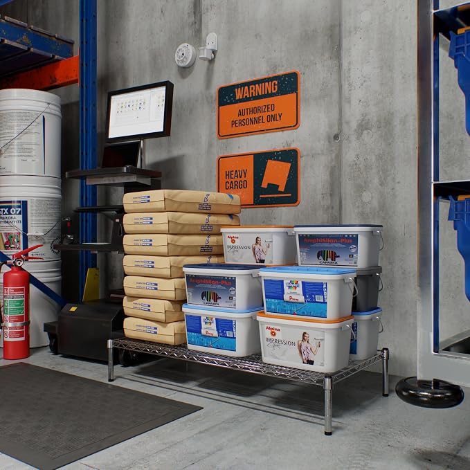 24" Deep x 48" Wide x 8" Height Wire Shelving Kit | 1-Tier | NSF Commercial - Image 8