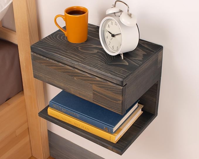 Floating Nightstand Side Accent or End Table - Image 8