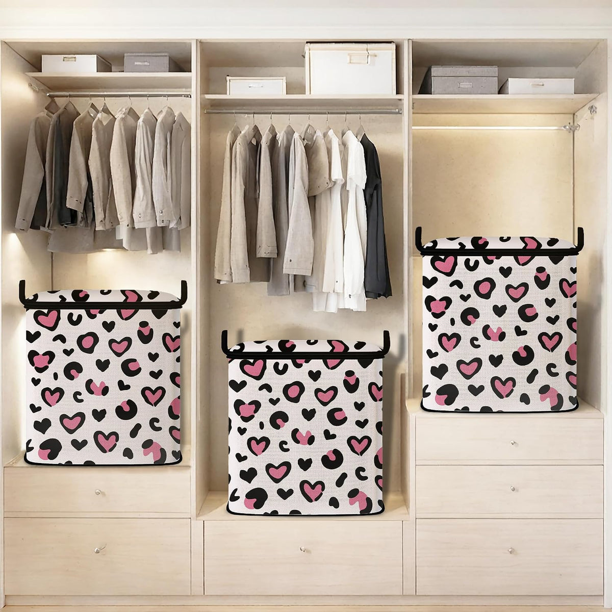 2pcs blanket storage bag for under bed,closet organizers 95L