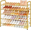Hoctieon 5 Tier Shoe Rack for Closet, Durable Mesh Style Shoe Rack, Entryway by Hoctieon